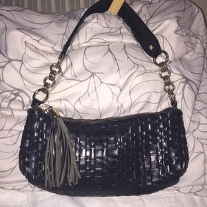 Elliott Lucca Woven Leather Bag